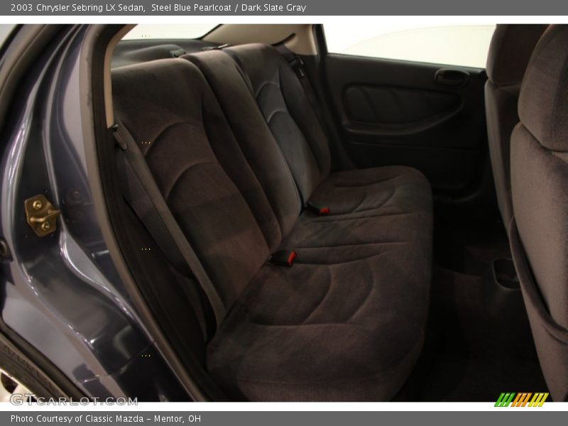 Steel Blue Pearlcoat / Dark Slate Gray 2003 Chrysler Sebring LX Sedan