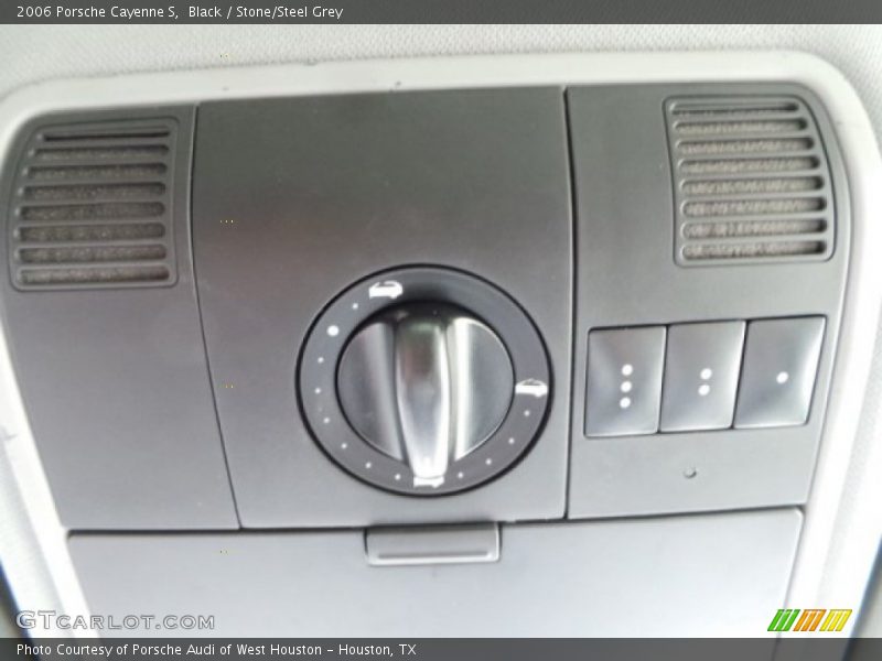 Black / Stone/Steel Grey 2006 Porsche Cayenne S