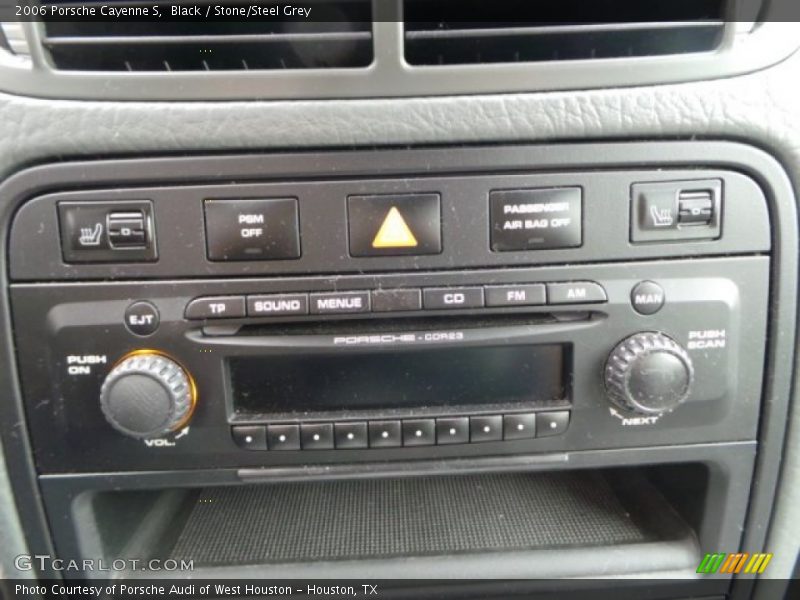 Black / Stone/Steel Grey 2006 Porsche Cayenne S