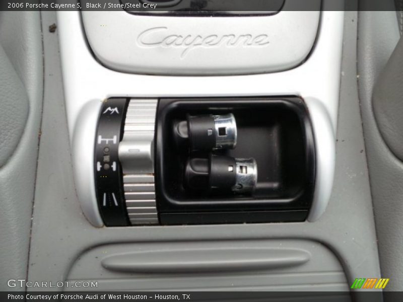 Black / Stone/Steel Grey 2006 Porsche Cayenne S
