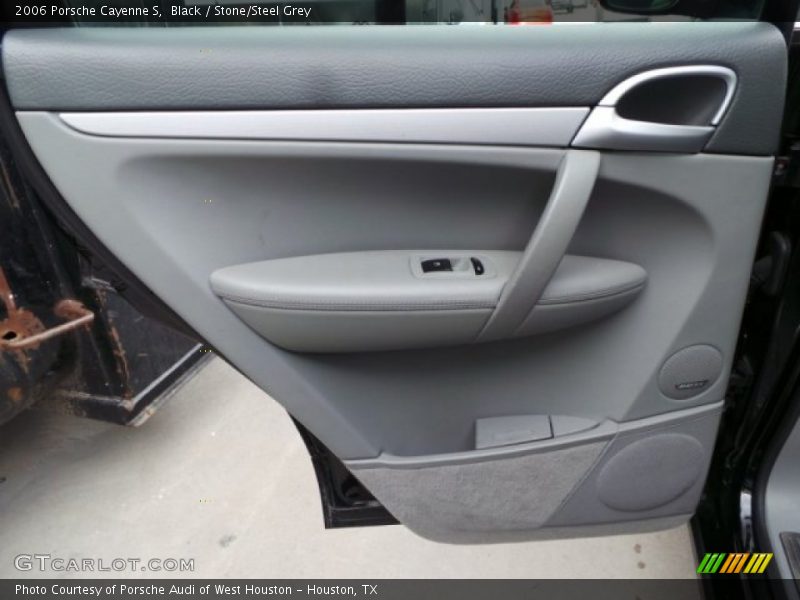 Black / Stone/Steel Grey 2006 Porsche Cayenne S