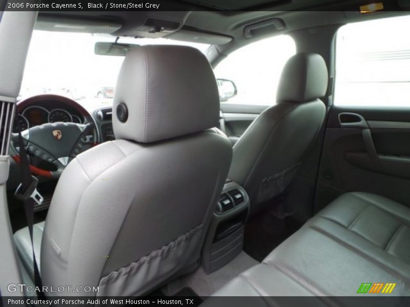 Black / Stone/Steel Grey 2006 Porsche Cayenne S
