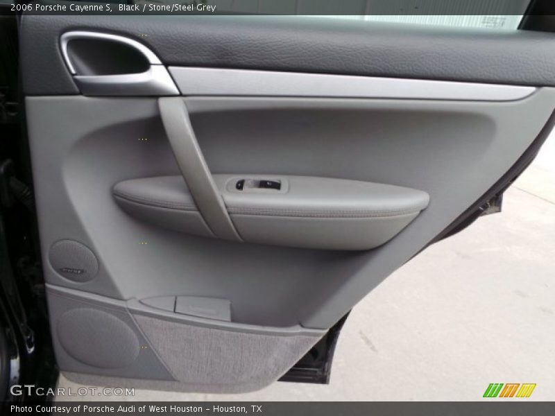Black / Stone/Steel Grey 2006 Porsche Cayenne S