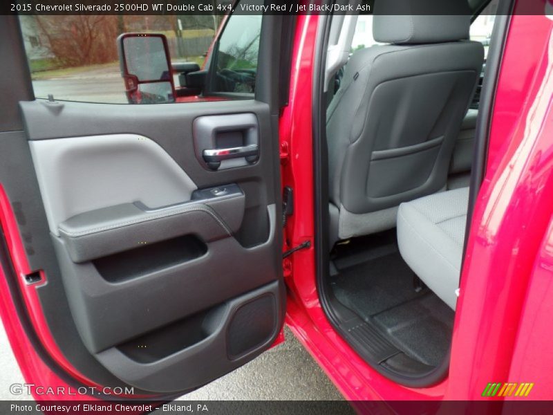 Victory Red / Jet Black/Dark Ash 2015 Chevrolet Silverado 2500HD WT Double Cab 4x4