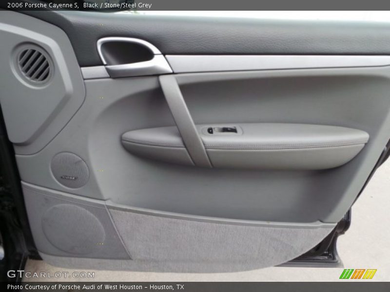 Black / Stone/Steel Grey 2006 Porsche Cayenne S