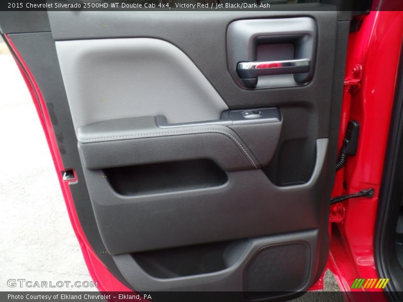 Victory Red / Jet Black/Dark Ash 2015 Chevrolet Silverado 2500HD WT Double Cab 4x4