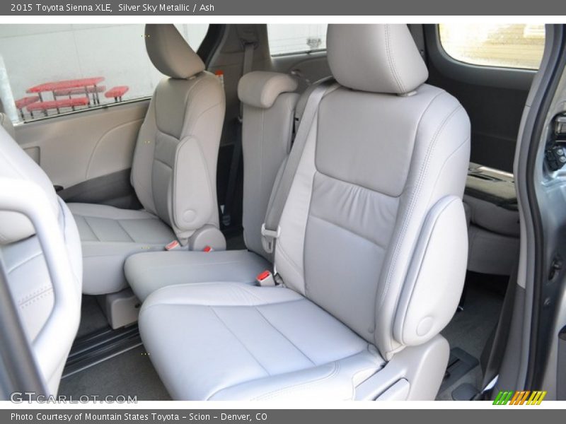Silver Sky Metallic / Ash 2015 Toyota Sienna XLE