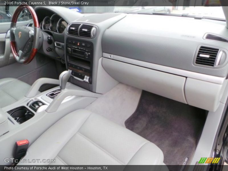 Black / Stone/Steel Grey 2006 Porsche Cayenne S