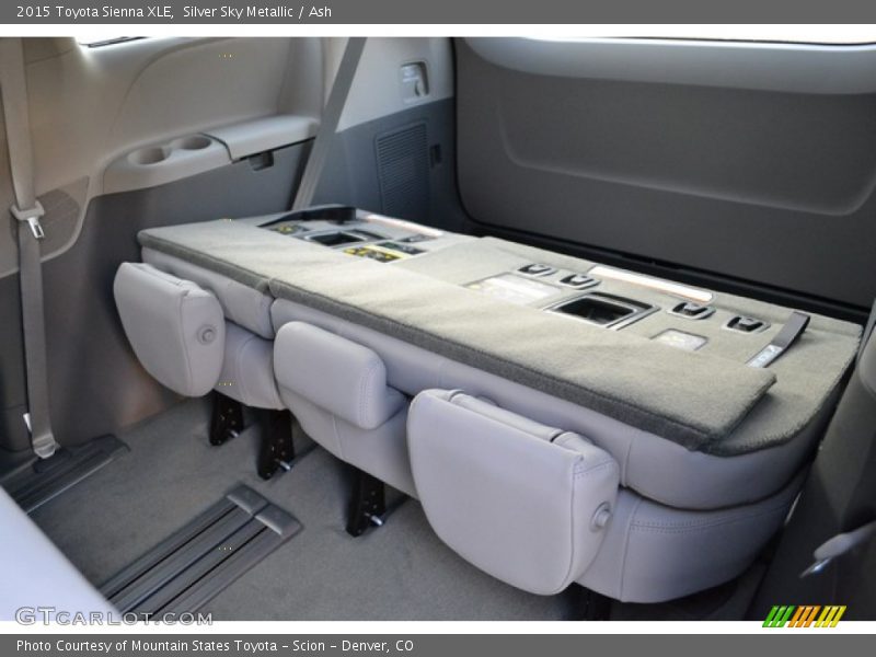 Silver Sky Metallic / Ash 2015 Toyota Sienna XLE