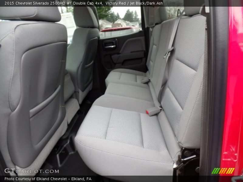 Victory Red / Jet Black/Dark Ash 2015 Chevrolet Silverado 2500HD WT Double Cab 4x4