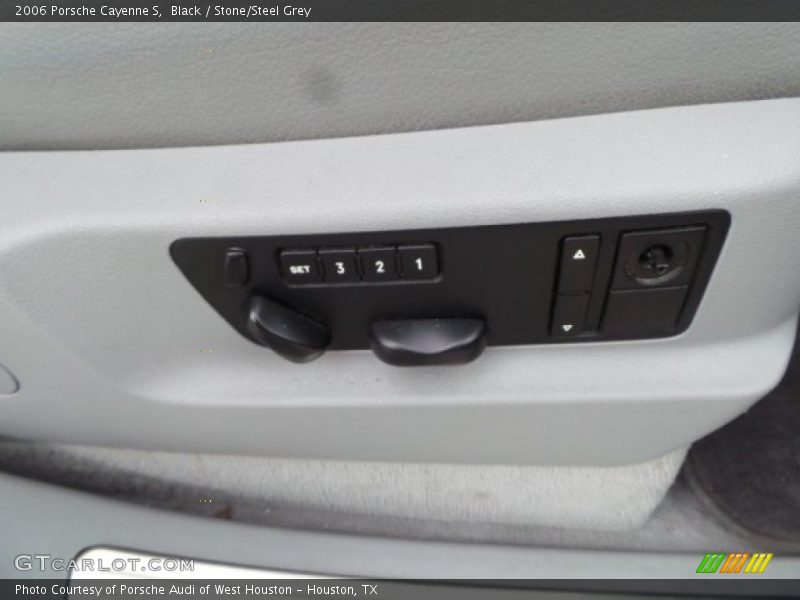 Black / Stone/Steel Grey 2006 Porsche Cayenne S