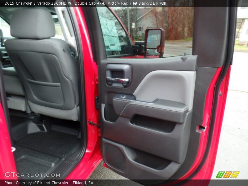 Victory Red / Jet Black/Dark Ash 2015 Chevrolet Silverado 2500HD WT Double Cab 4x4