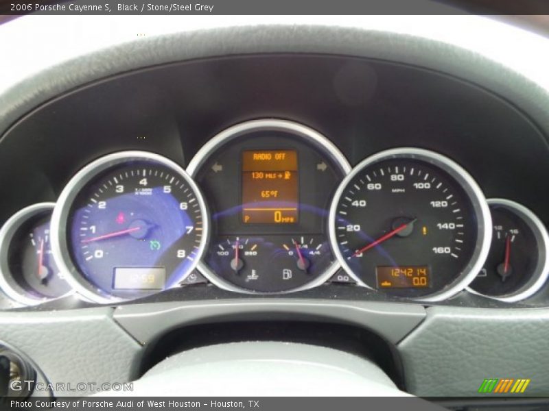 Black / Stone/Steel Grey 2006 Porsche Cayenne S