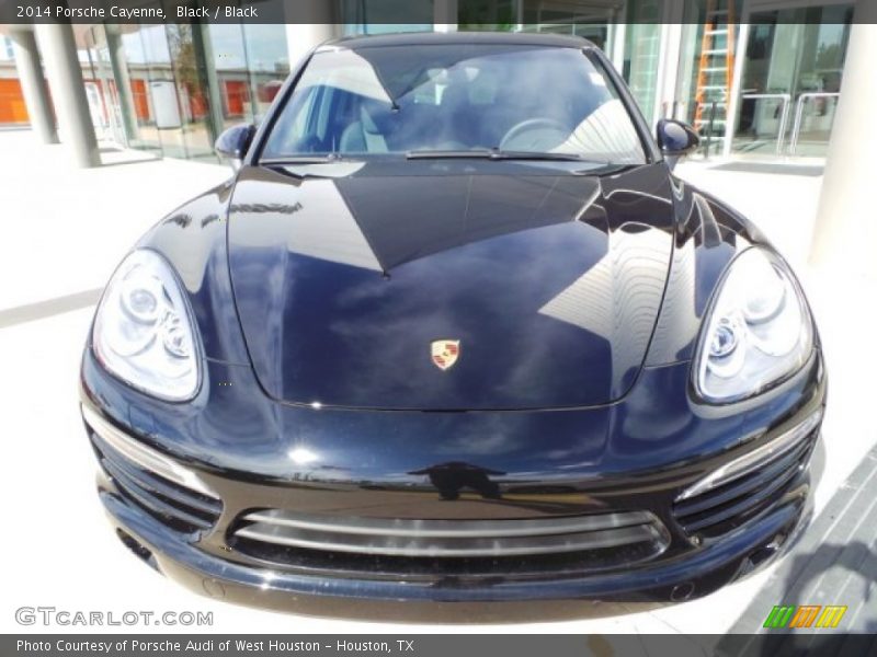 Black / Black 2014 Porsche Cayenne