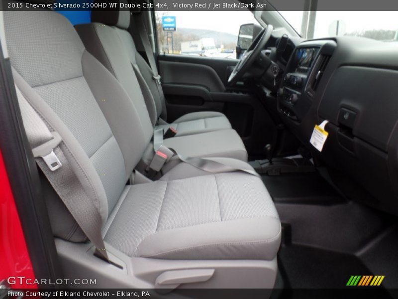 Victory Red / Jet Black/Dark Ash 2015 Chevrolet Silverado 2500HD WT Double Cab 4x4