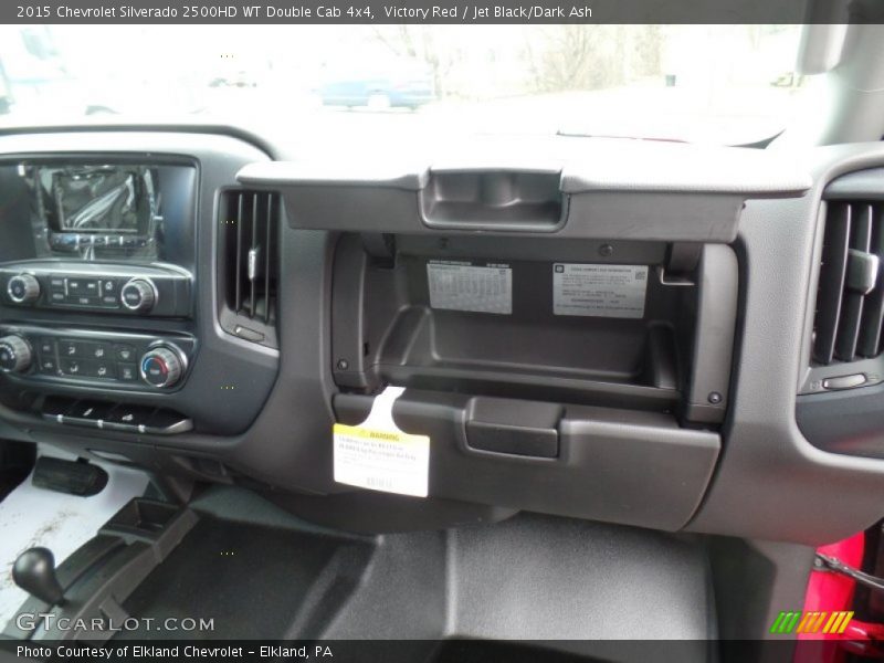 Victory Red / Jet Black/Dark Ash 2015 Chevrolet Silverado 2500HD WT Double Cab 4x4