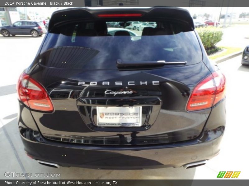 Black / Black 2014 Porsche Cayenne