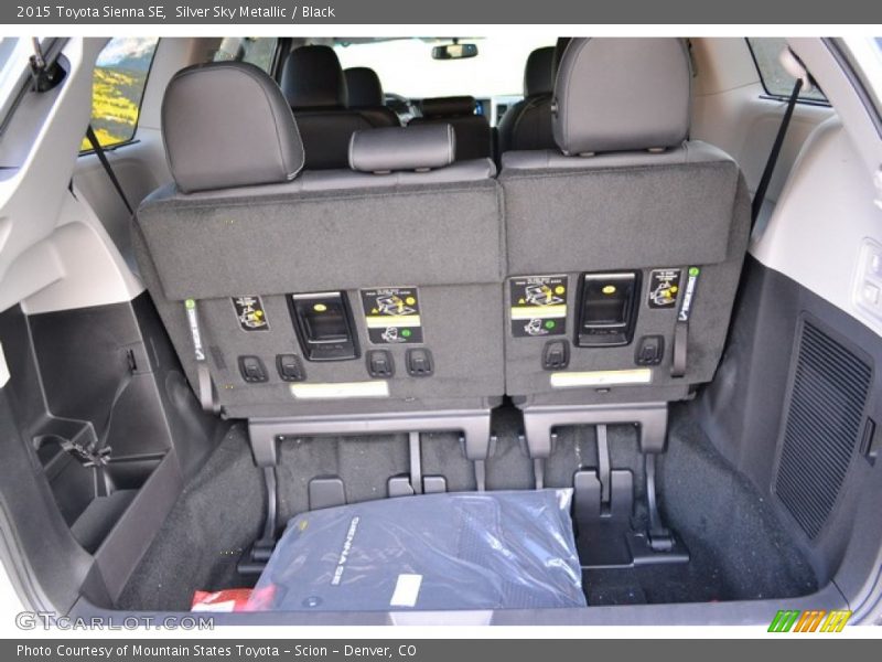  2015 Sienna SE Trunk