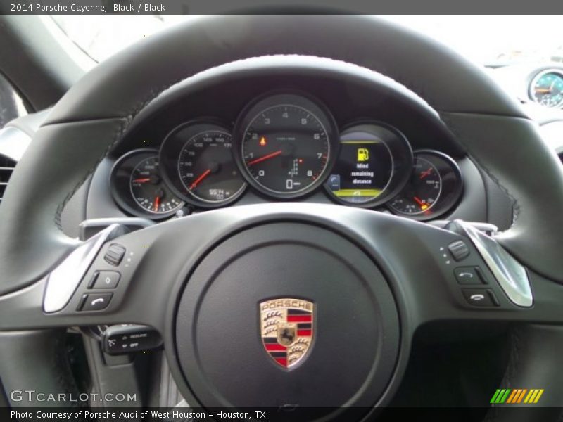 Black / Black 2014 Porsche Cayenne