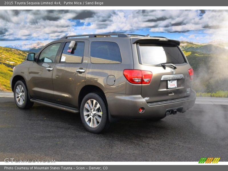 Pyrite Mica / Sand Beige 2015 Toyota Sequoia Limited 4x4