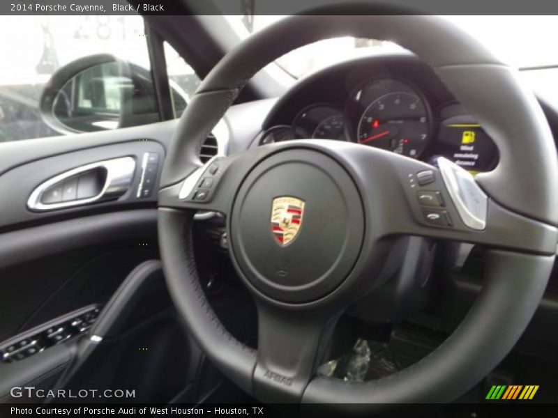 Black / Black 2014 Porsche Cayenne