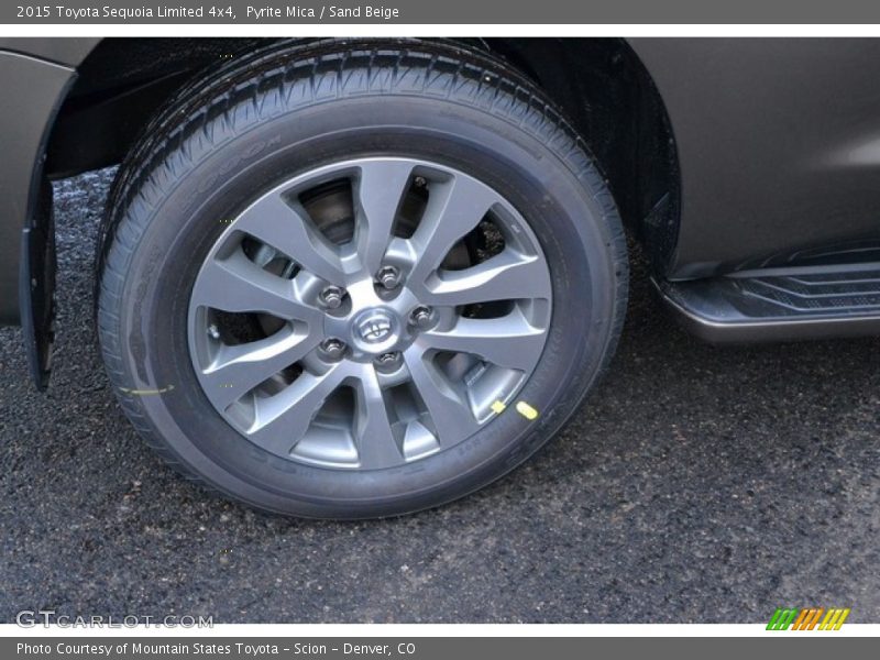 Pyrite Mica / Sand Beige 2015 Toyota Sequoia Limited 4x4