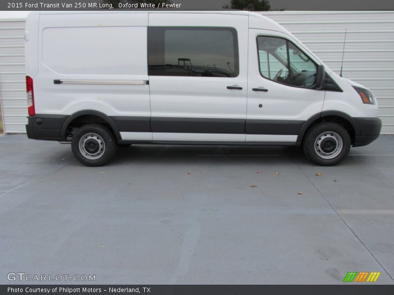  2015 Transit Van 250 MR Long Oxford White