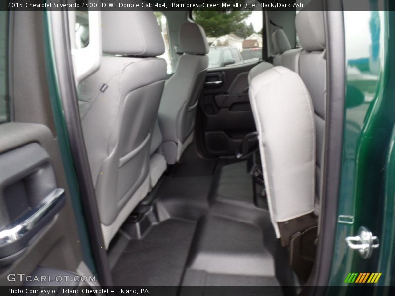 Rainforest Green Metallic / Jet Black/Dark Ash 2015 Chevrolet Silverado 2500HD WT Double Cab 4x4