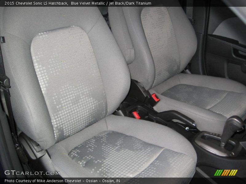Blue Velvet Metallic / Jet Black/Dark Titanium 2015 Chevrolet Sonic LS Hatchback