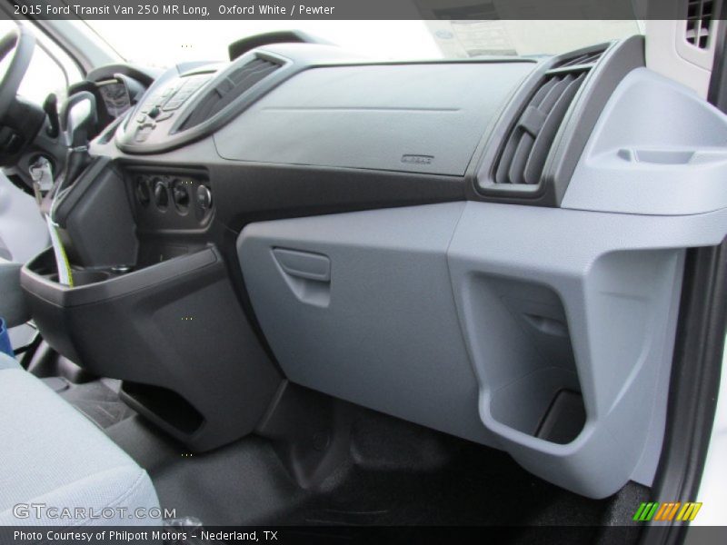 Dashboard of 2015 Transit Van 250 MR Long