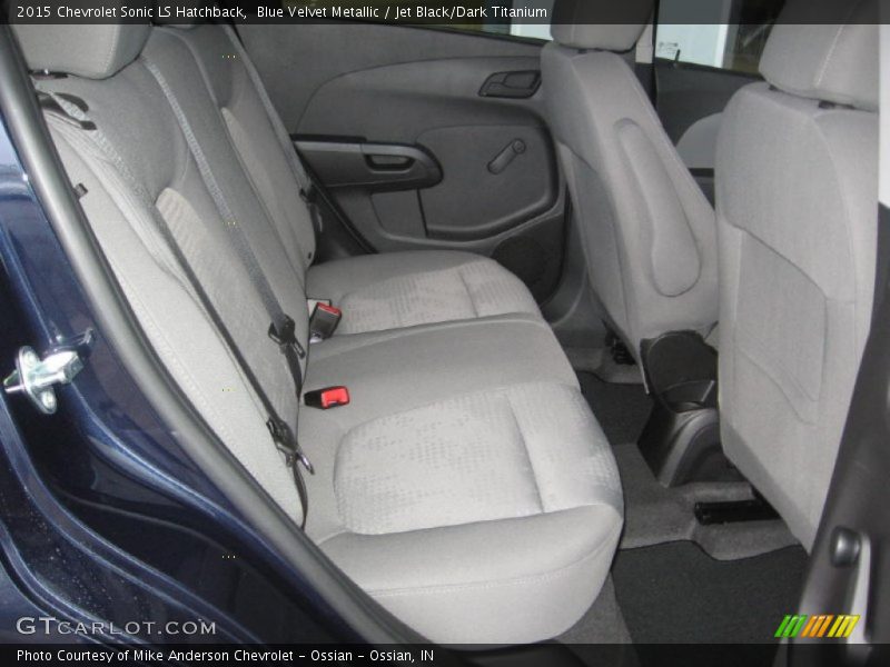 Blue Velvet Metallic / Jet Black/Dark Titanium 2015 Chevrolet Sonic LS Hatchback