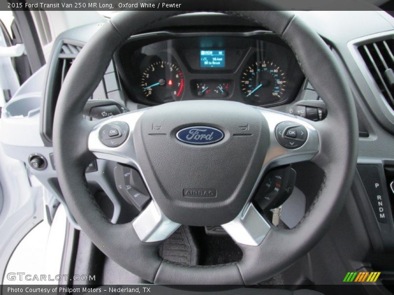  2015 Transit Van 250 MR Long Steering Wheel