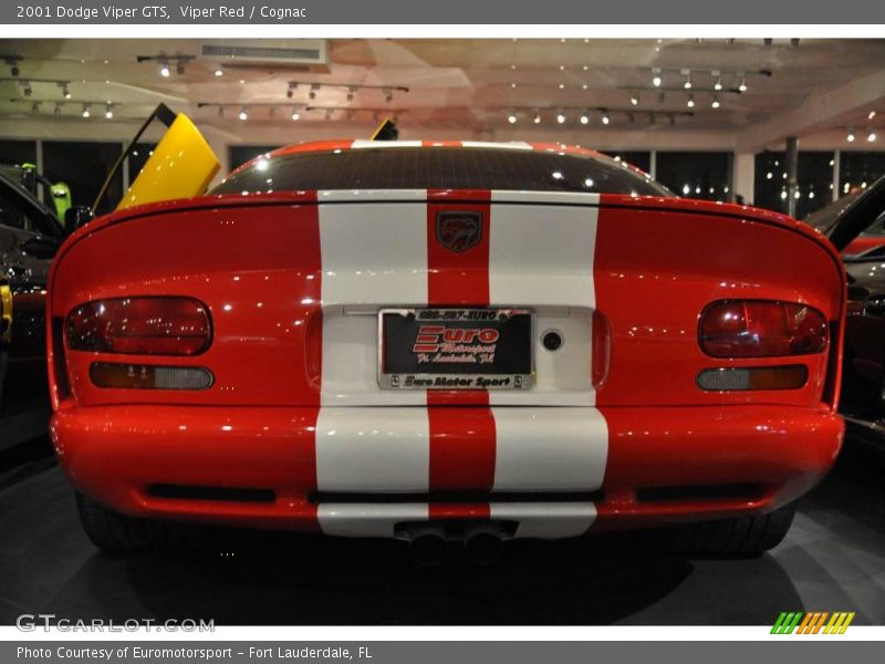 Viper Red / Cognac 2001 Dodge Viper GTS