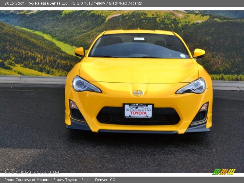 RS 1.0 Yuzu Yellow / Black/Red Accents 2015 Scion FR-S Release Series 1.0