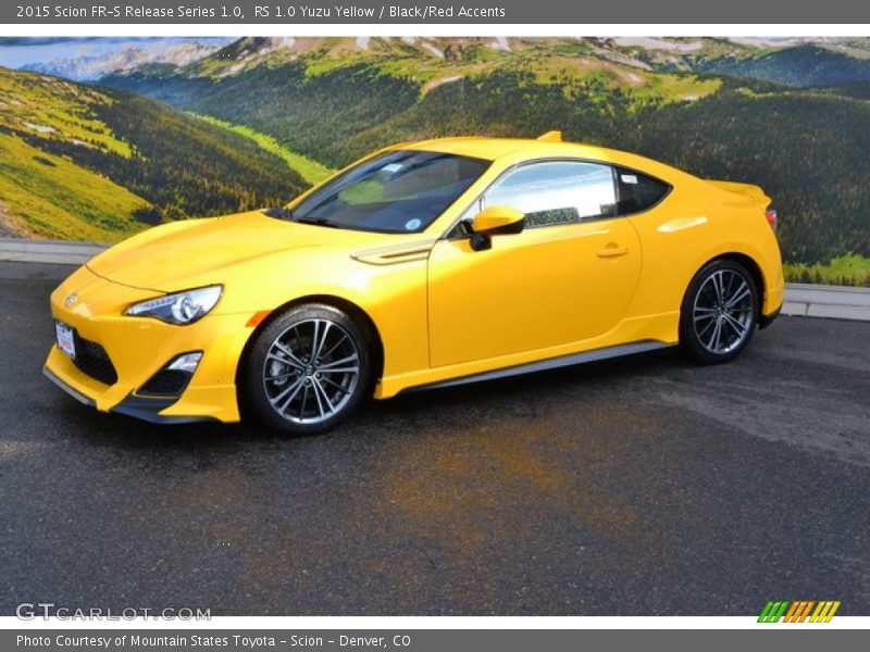  2015 FR-S Release Series 1.0 RS 1.0 Yuzu Yellow