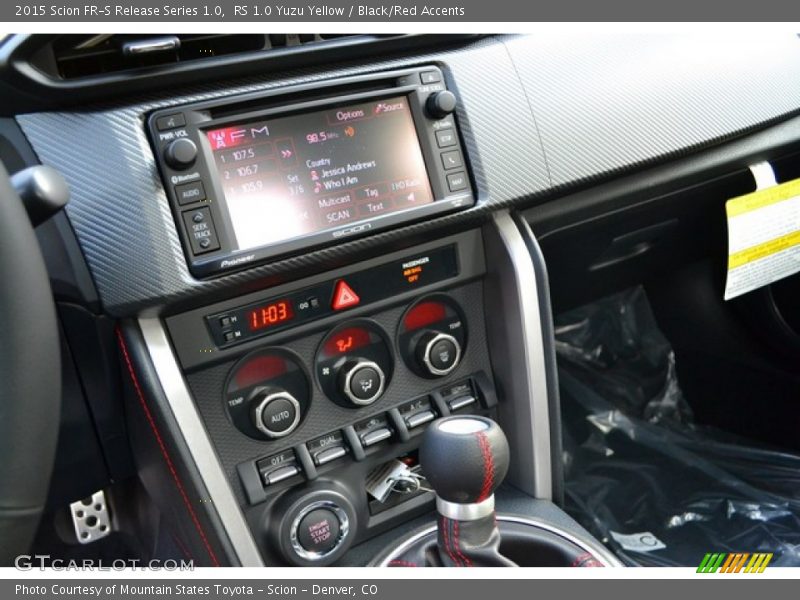 Controls of 2015 FR-S Release Series 1.0