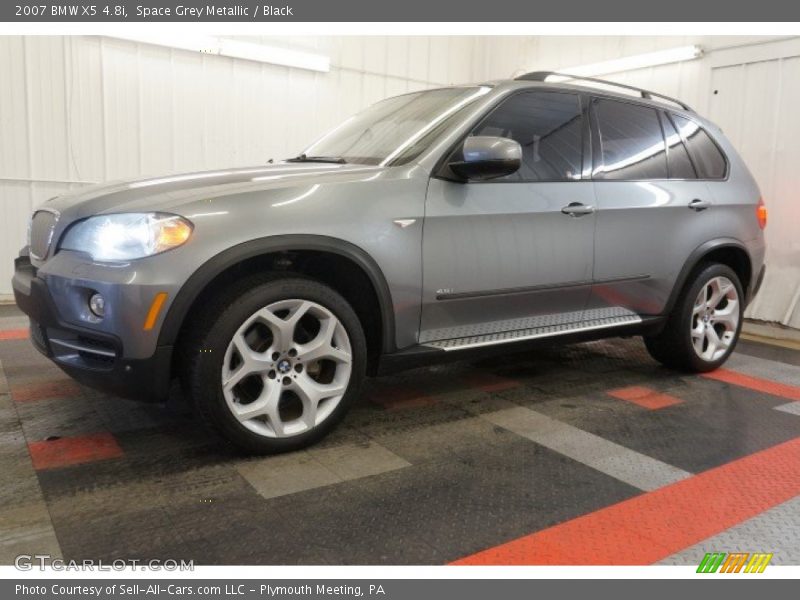 Space Grey Metallic / Black 2007 BMW X5 4.8i