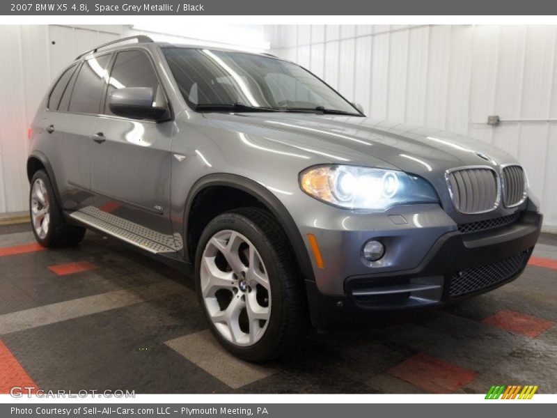 Space Grey Metallic / Black 2007 BMW X5 4.8i