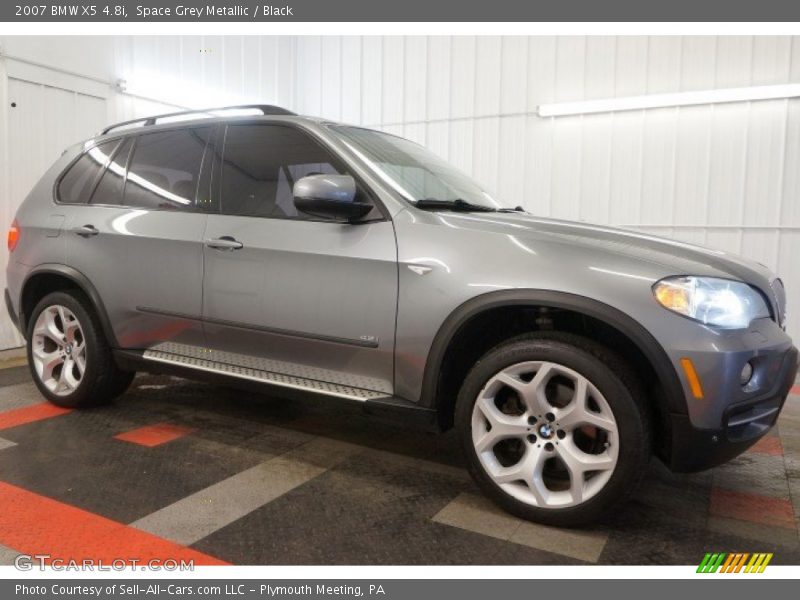 Space Grey Metallic / Black 2007 BMW X5 4.8i