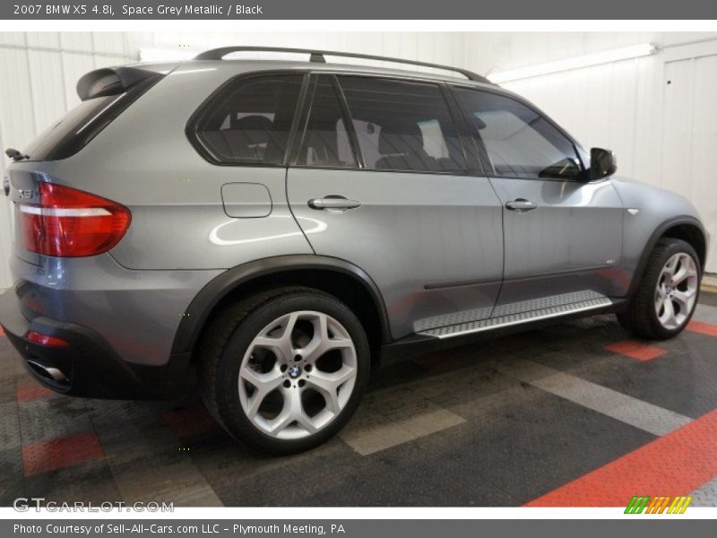 Space Grey Metallic / Black 2007 BMW X5 4.8i