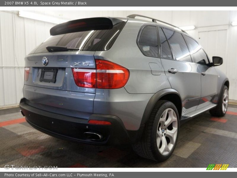 Space Grey Metallic / Black 2007 BMW X5 4.8i
