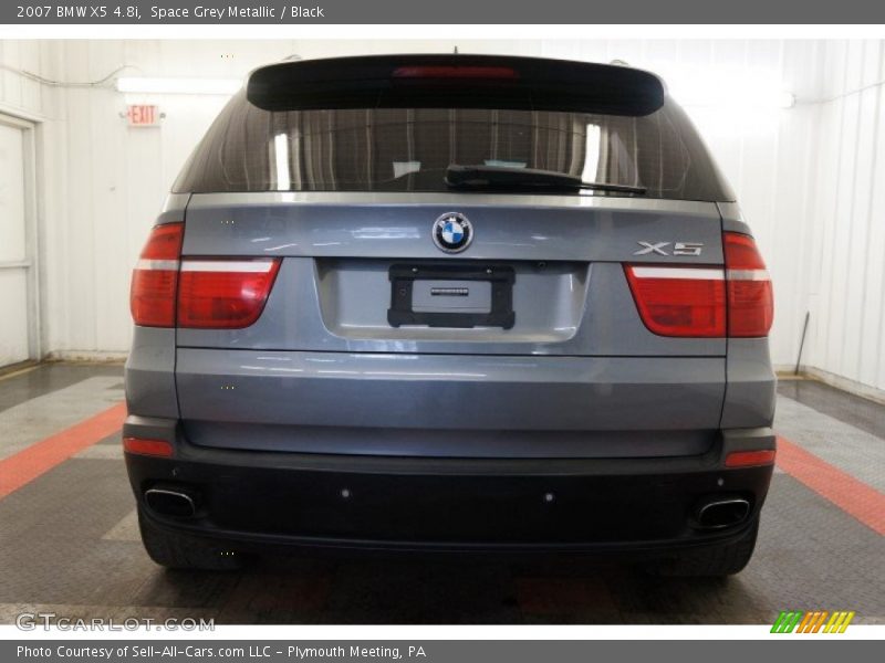 Space Grey Metallic / Black 2007 BMW X5 4.8i