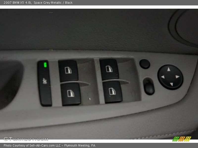 Space Grey Metallic / Black 2007 BMW X5 4.8i