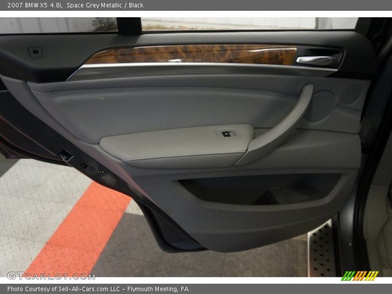 Space Grey Metallic / Black 2007 BMW X5 4.8i