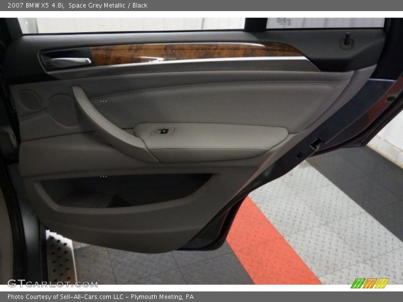 Space Grey Metallic / Black 2007 BMW X5 4.8i