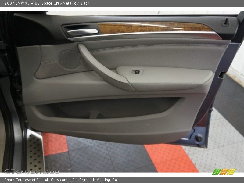 Space Grey Metallic / Black 2007 BMW X5 4.8i