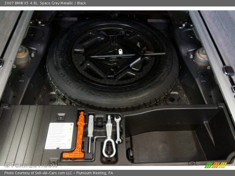 Space Grey Metallic / Black 2007 BMW X5 4.8i