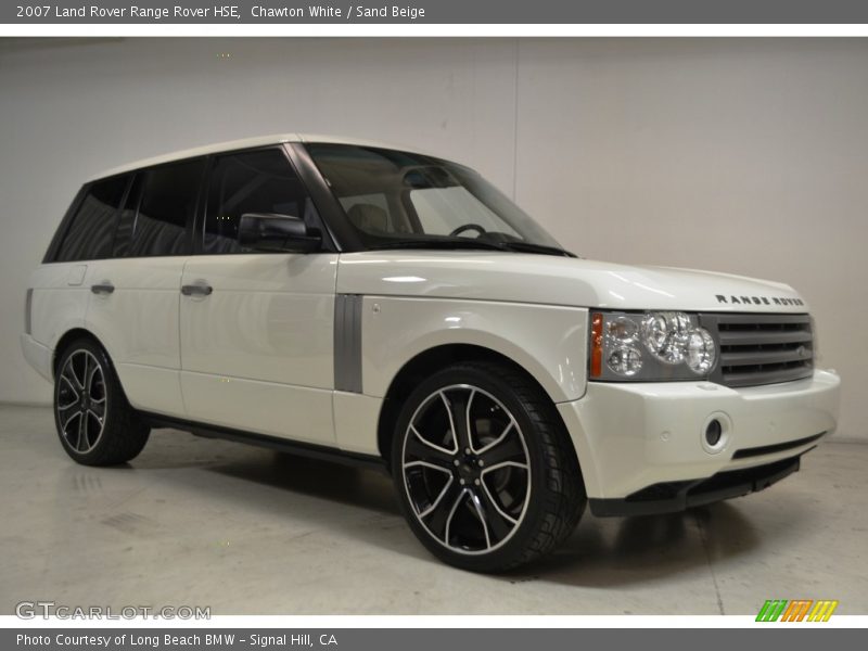 Chawton White / Sand Beige 2007 Land Rover Range Rover HSE