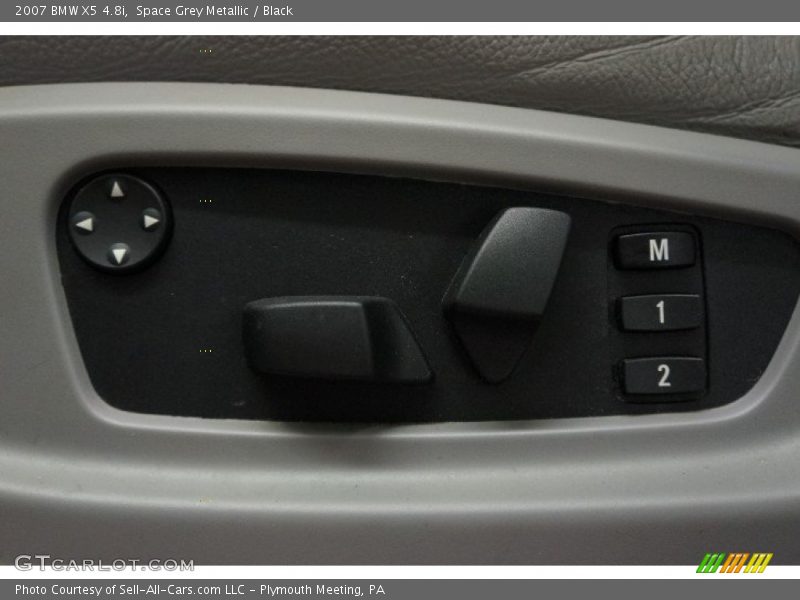 Space Grey Metallic / Black 2007 BMW X5 4.8i