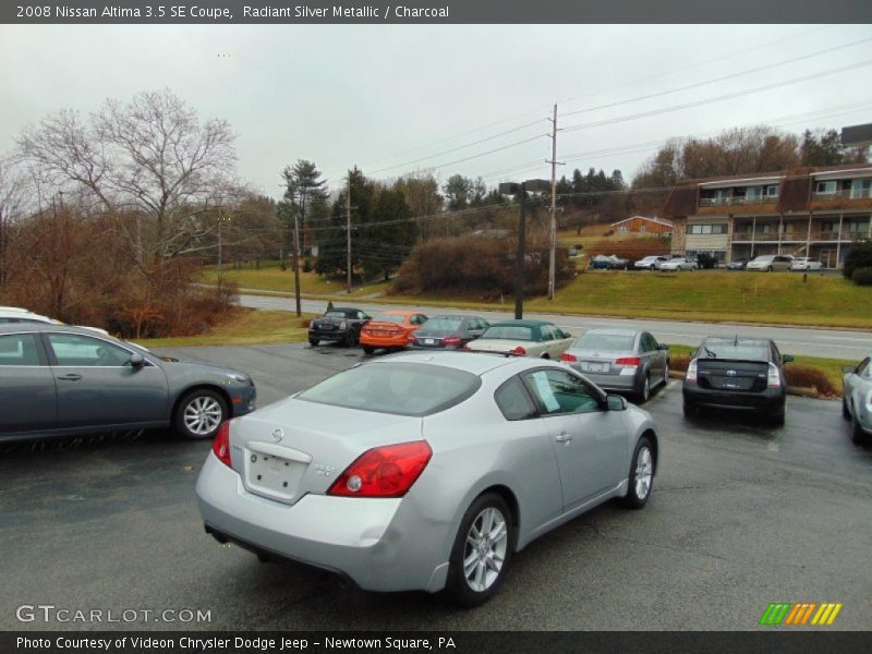 Radiant Silver Metallic / Charcoal 2008 Nissan Altima 3.5 SE Coupe